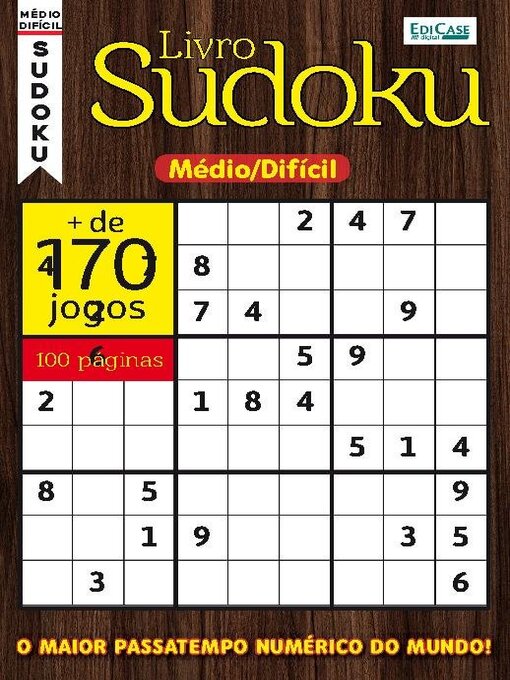 Title details for Sudoku Números e Desafios by EDICASE GESTAO DE NEGOCIOS EIRELI - Available